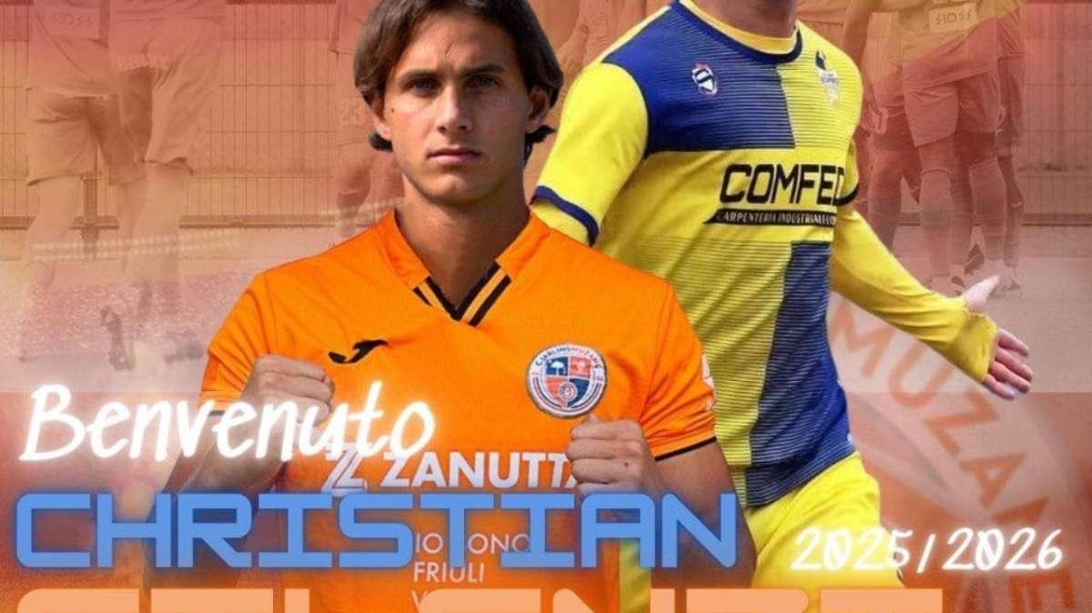 UFFICIALE - Christian Silenzi è un nuovo giocatore del Cjarlins Muzane