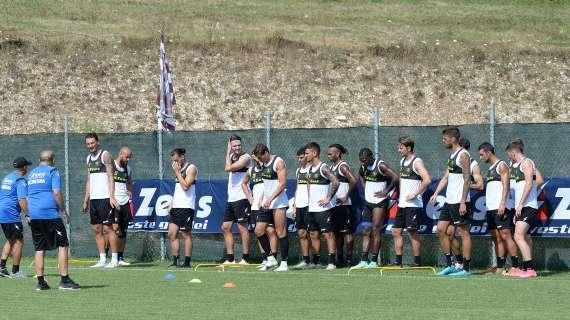 Salernitana, seduta pomeridiana. Due assenti per influenza
