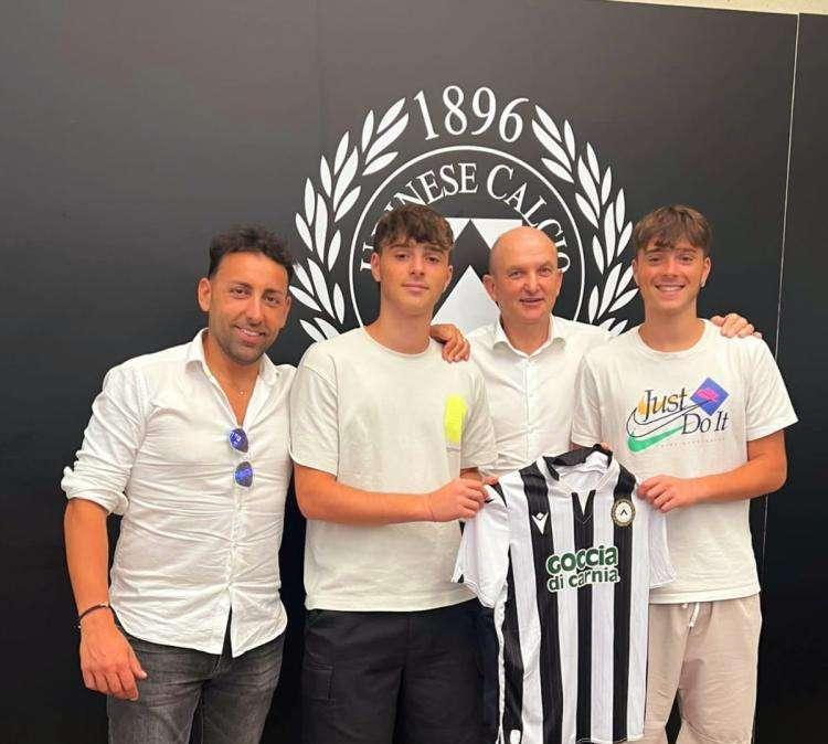 Udinese, tesserati i gemelli classe 2007 Caliò. Giocheranno con la Primavera
