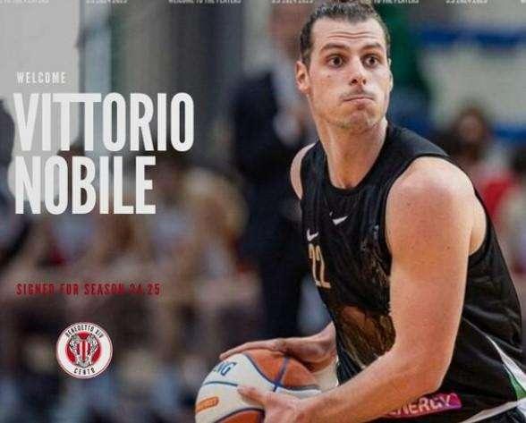 L'ex APU Udine Vittorio Nobile firma con la Benedetto XIV Cento