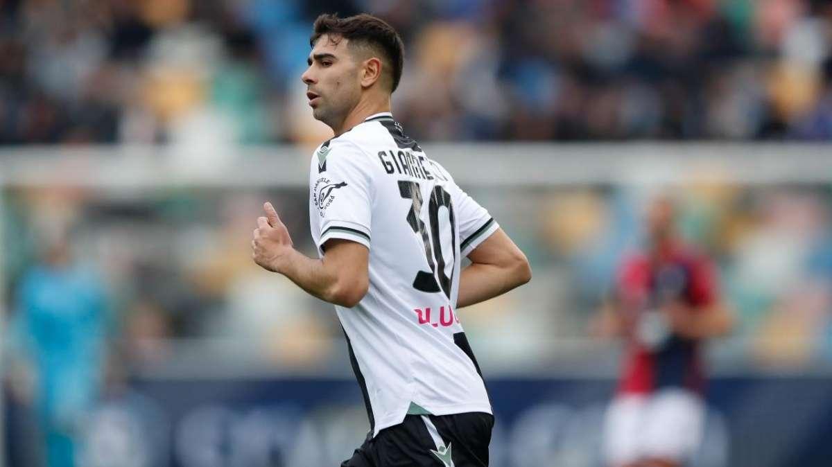 Udinese, lesione muscolare per Lautaro Giannetti: il comunicato