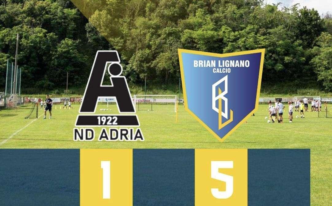 Brian Lignano, largo successo in amichevole sugli sloveni dell’Adria
