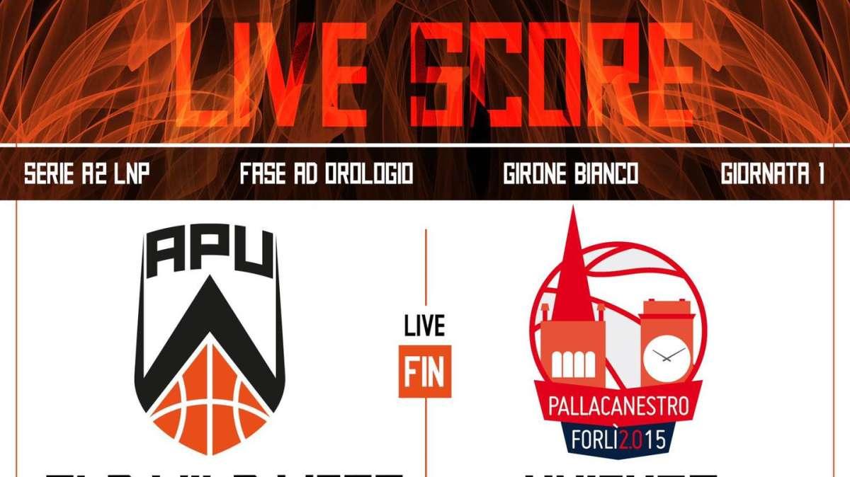 Apu Old Wild West-Unieuro Forlì 79-70, LE PAGELLE: Apu in gran spolvero, altro successo su Forlì