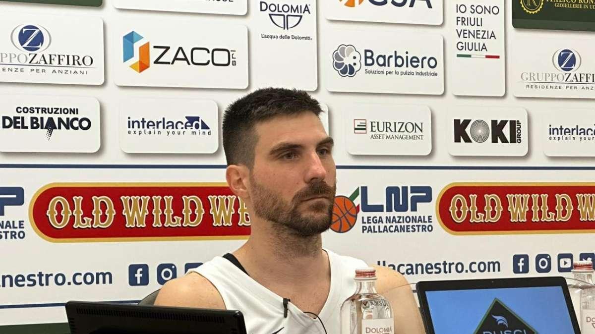 Apu Udine, Monaldi: "Siamo un gruppo nuovo. Capitano dopo Antonutti una responsabilità"