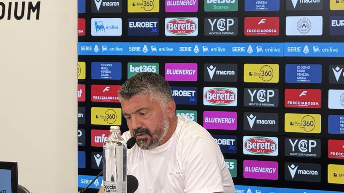 Lazio, Gattuso in conferenza: "La mentalità conta più dei moduli"