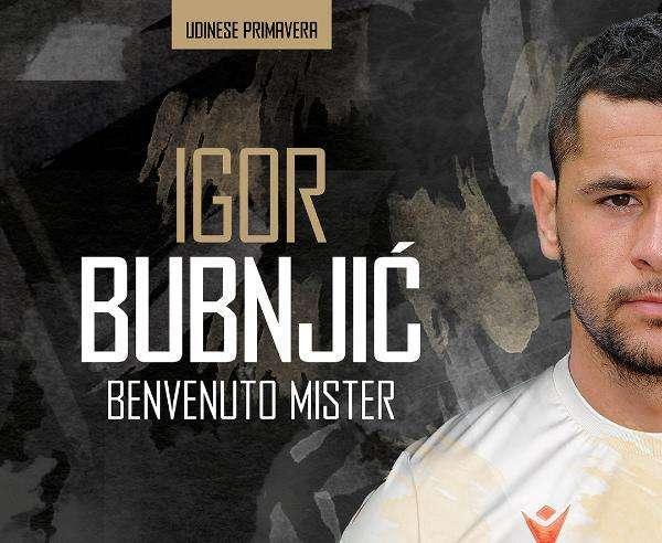 Primavera Udinese, Bubnjic: "Chiedo ai ragazzi una mentalità vincente"