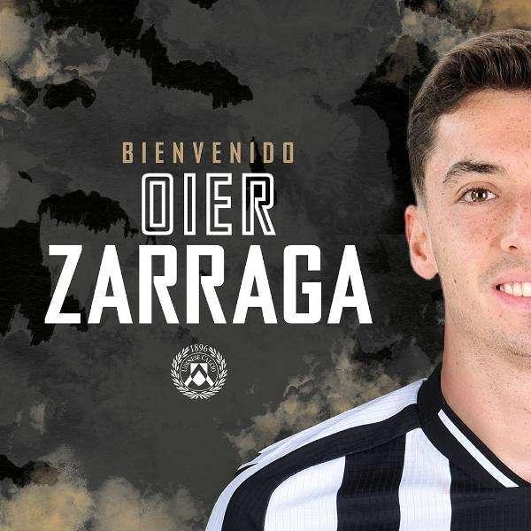 UFFICIALE - ZARRAGA ARRIVA ALL'UDINESE A PARAMETRO ZERO