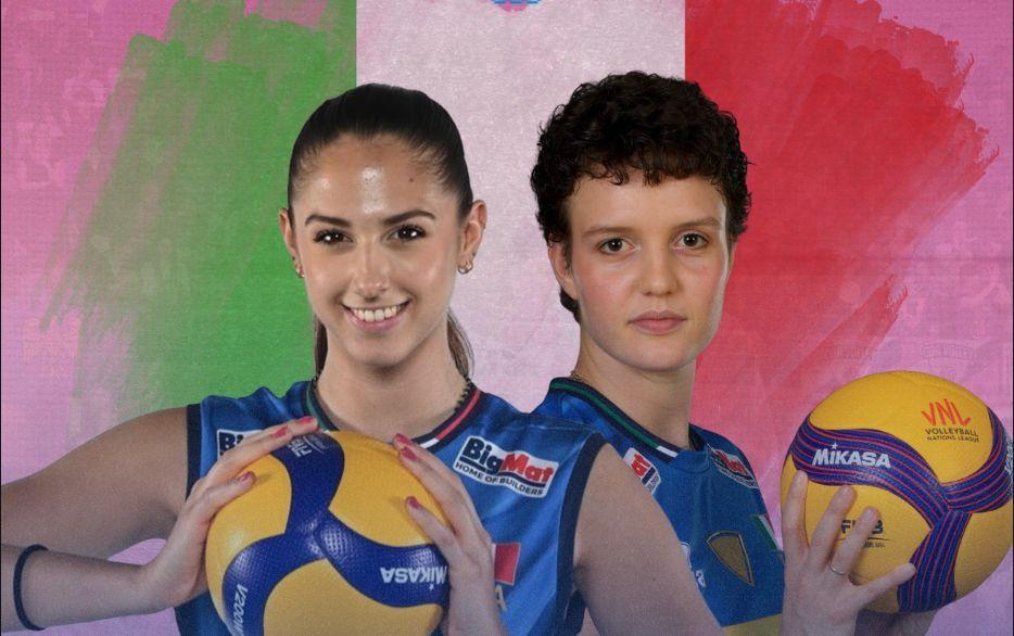 CDA Volley Talmassons, doppio orgoglio azzurro: Frosini e Scola convocate per i Giochi del Mediterraneo