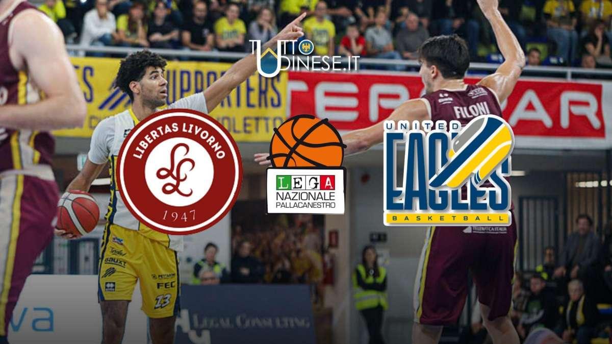 DIRETTA SERIE A2 Libertas Livorno-UEB Cividale 76-77: RISULTATO FINALE