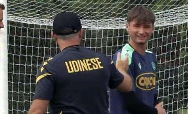 Udinese, aggregato alla prima squadra anche il classe 2009 Venuti