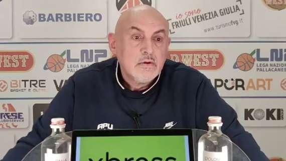 Apu Udine, coach Boniciolli premiato a Gradisca d’Isonzo alla presentazione del Torneo delle Nazioni 2022