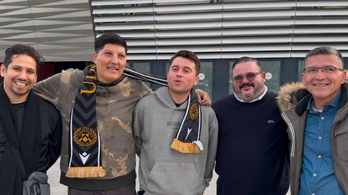 A Udine per Sanchez e Pizarro: la trasferta di un gruppo di tifosi cileni