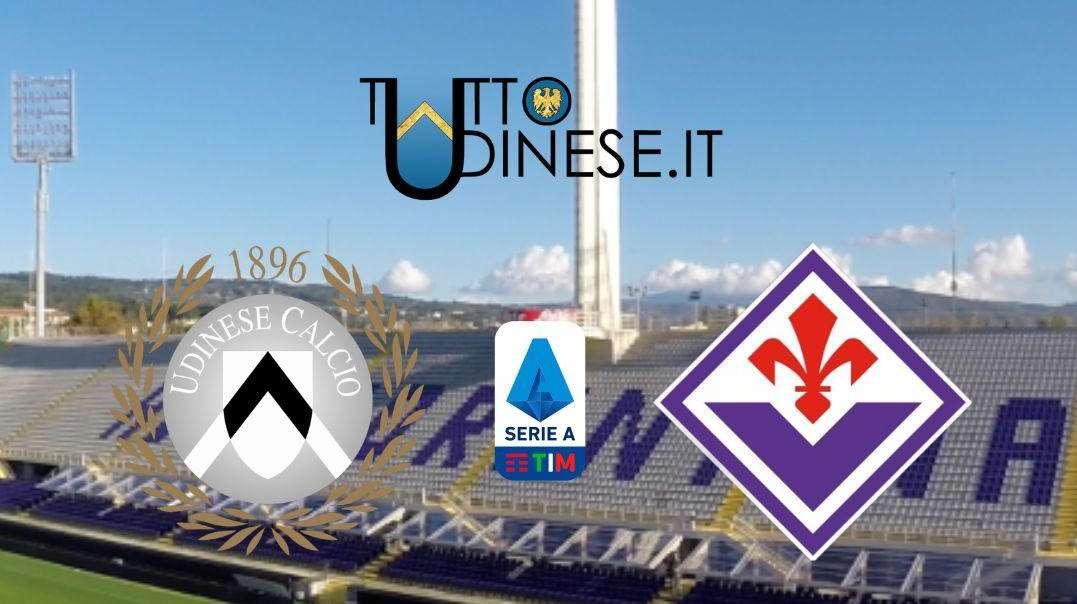 RELIVE FIORENTINA-UDINESE 2-0: bianconeri non scesi in campo