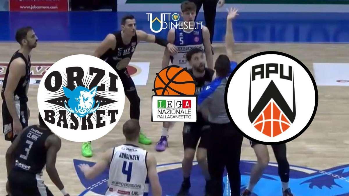 RELIVE Serie A2 Agribertocchi Orzinuovi-Apu Udine 77-78: Mirza salva i bianconeri
