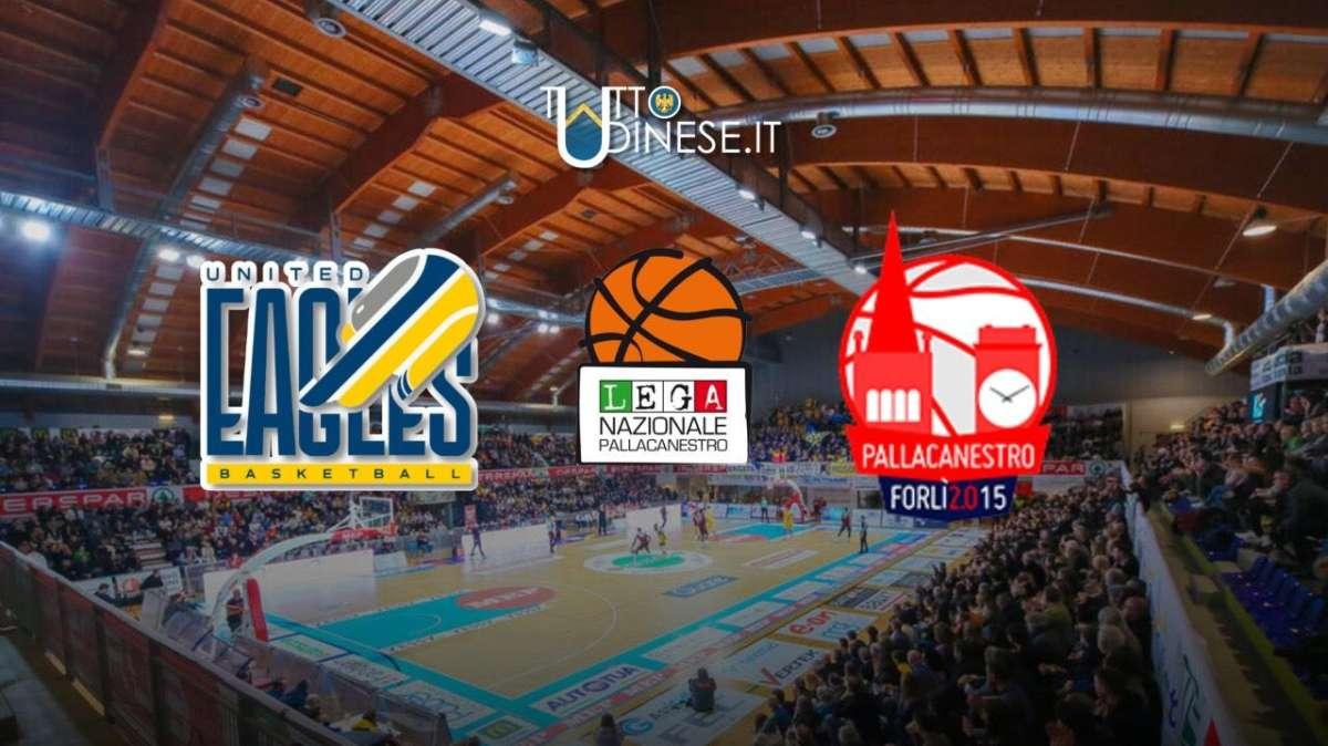DIRETTA Serie A2 UEB Cividale-Unieuro Forlì 80-84: RISULTATO FINALE