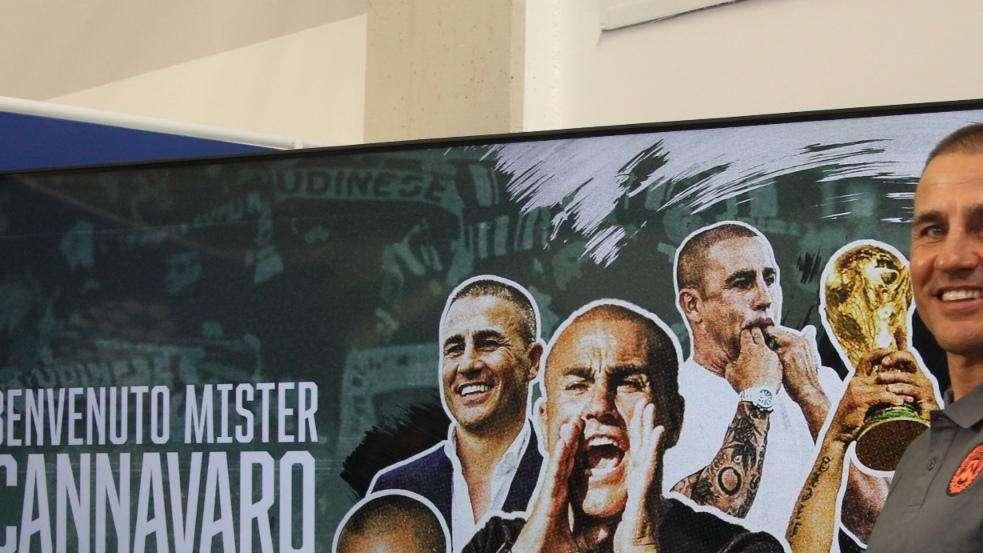 Udinese, Cannavaro e il modulo: "Affezionato al 4-3-3, ma a volte è meglio non cambiare"