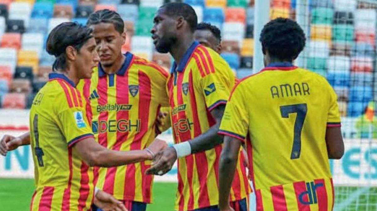 Lecce, le dichiarazioni a DAZN di Gaspard, N'Dri e Siebert