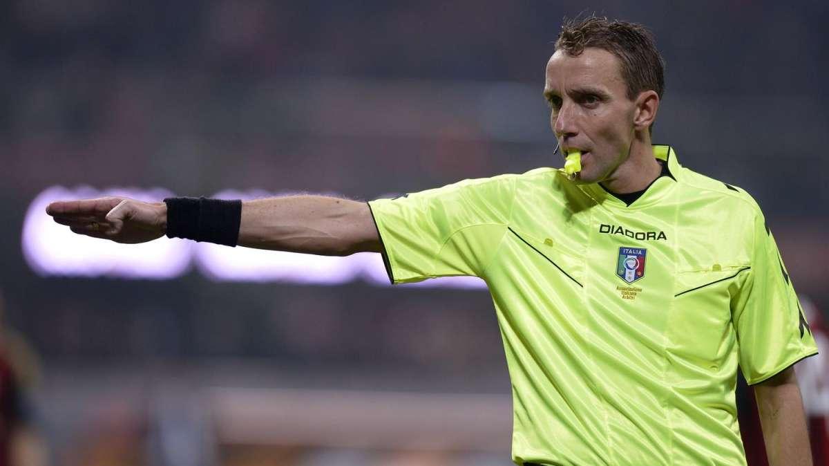 Sampdoria-Udinese a Mazzoleni