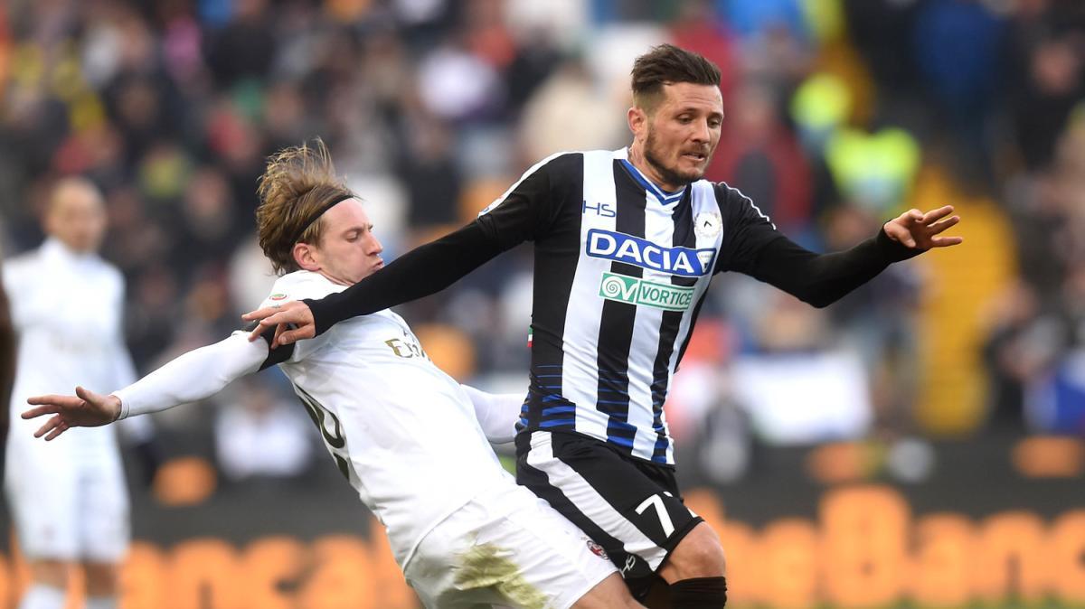 Udinese-Milan, la storia dei precedenti in Friuli: 208 minuti di digiuno casalingo e la prima volta del 1950