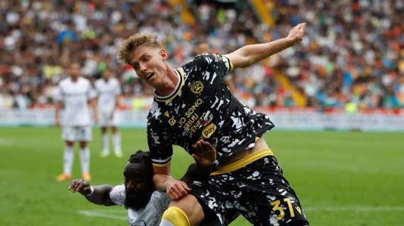 Udinese, la probabile formazione in vista del Sassuolo: Kristensen al posto di Ferreira