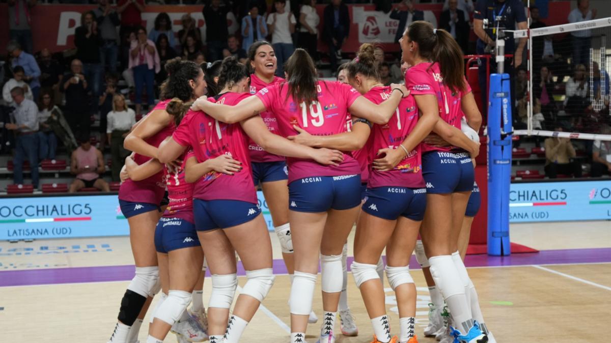 Cda Talmassons, avvio perfetto in A1: 6 punti e ora Conegliano al PalaCarnera Credifriuli