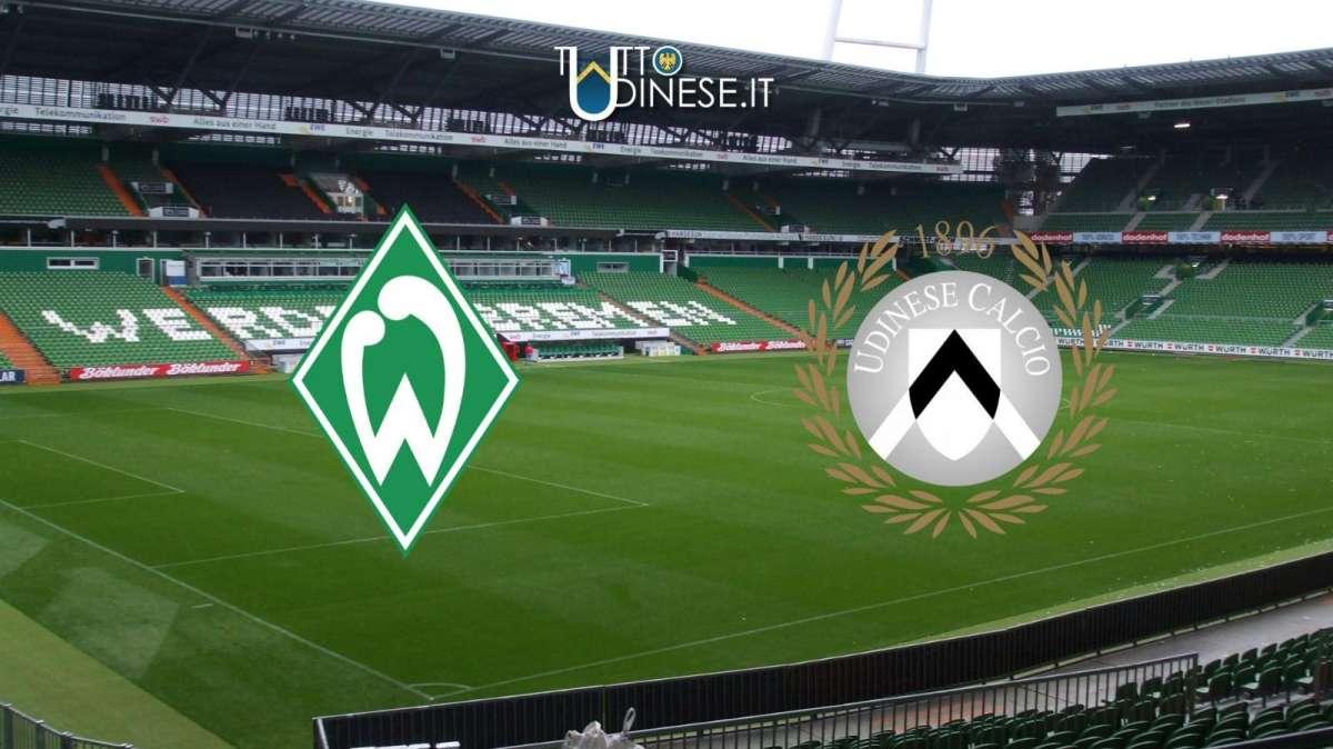 DIRETTA AMICHEVOLE, Werder Brema-Udinese 1-2: finita, i friulani chiudono il precampionato con un'altra vittoria