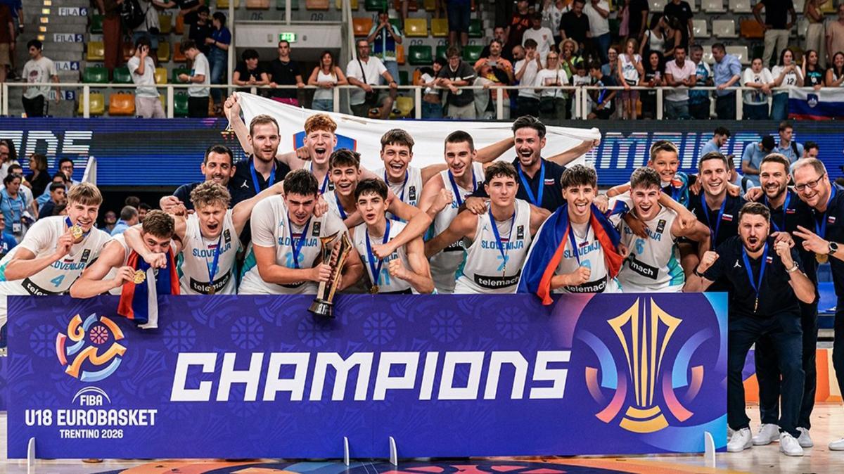Apu Udine, Stjepanovic campione d'Europa U18: la Slovenia batte l'Italia