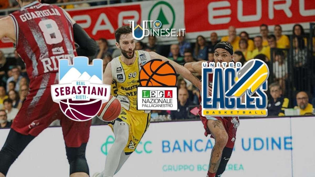 DIRETTA Playoff Gara-4 Sebastiani Rieti-UEB Cividale 78-90: RISULTATO FINALE