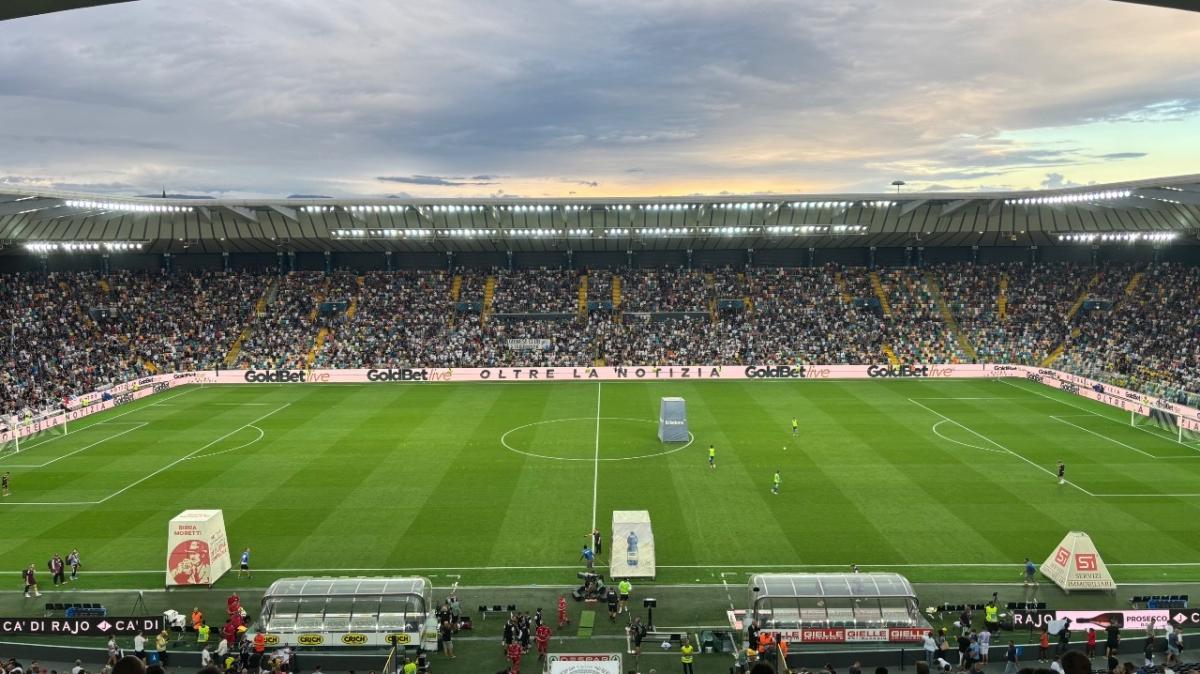 Udinese-Como, i dati del botteghino: 23.239 spettatori presenti