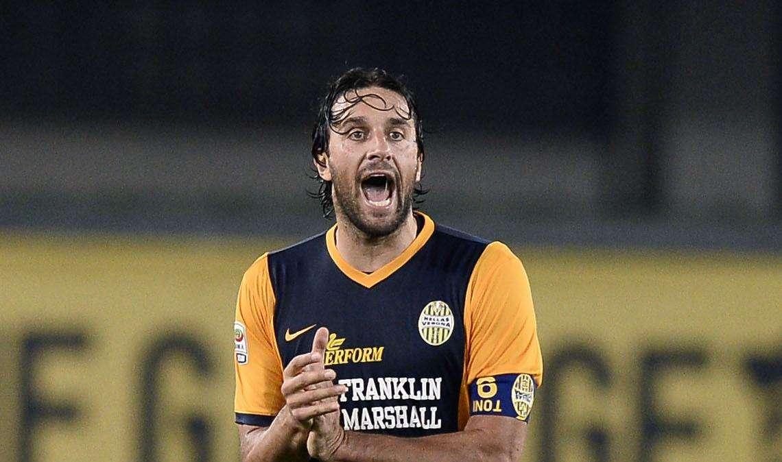QUI VERONA - Toni: "Felice per il gol e per la vittoria"