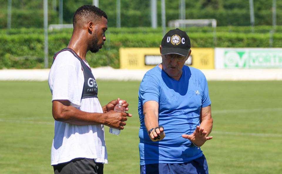 Udinese,continua la preparazione al "Bruseschi" tra corsa e pallone