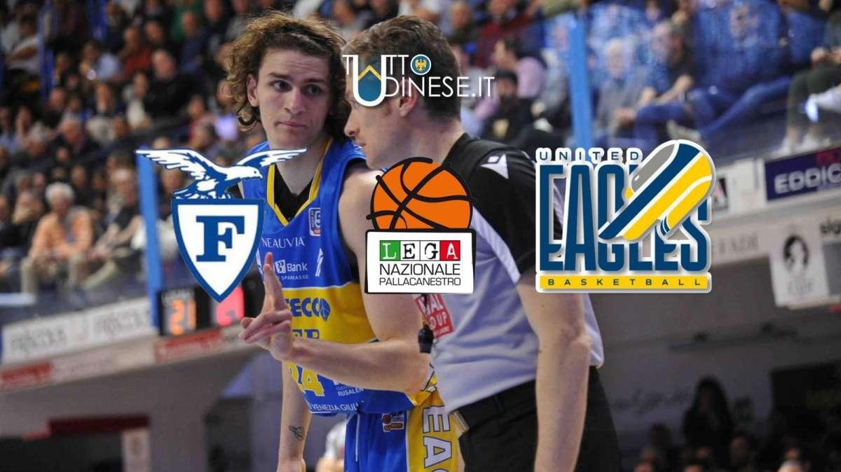 DIRETTA Serie A2 Fortitudo Bologna-UEB Cividale 79-86: RISULTATO FINALE