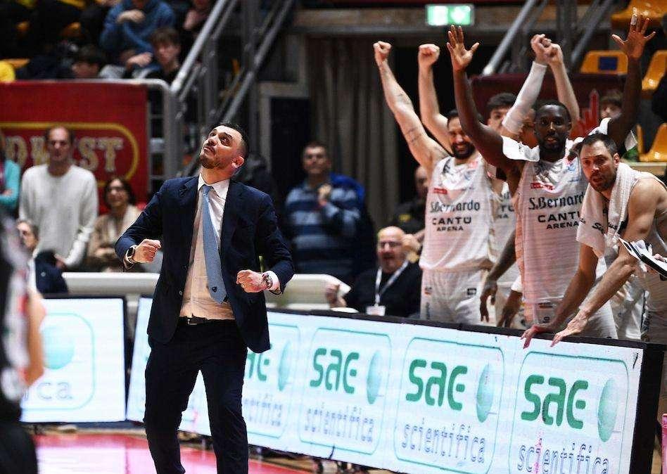 Cantù, coach Nicola Brienza: "Siamo stati pazzeschi"