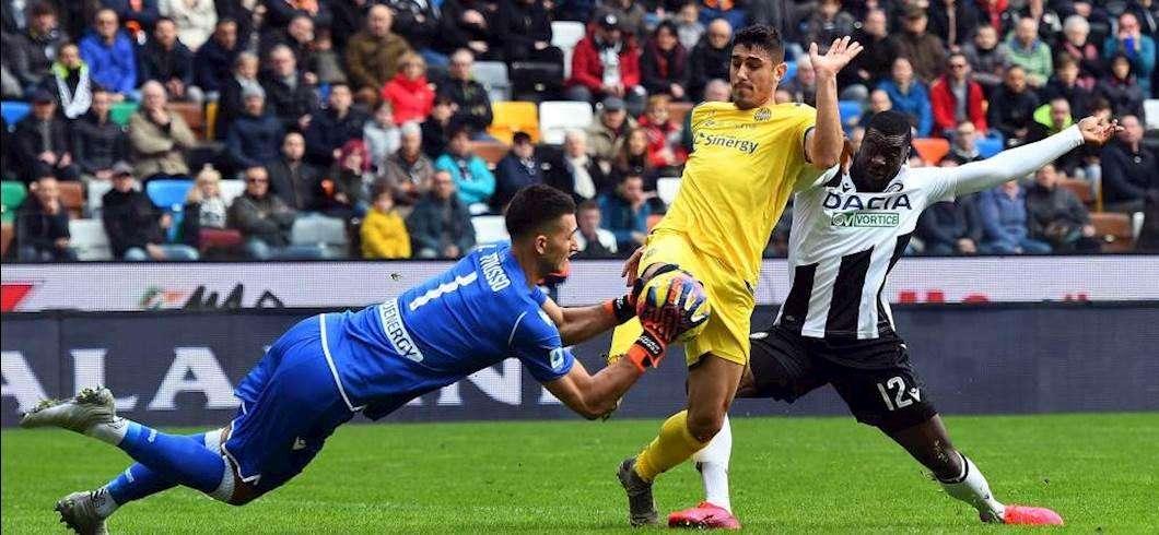 Udinese, un punto e via