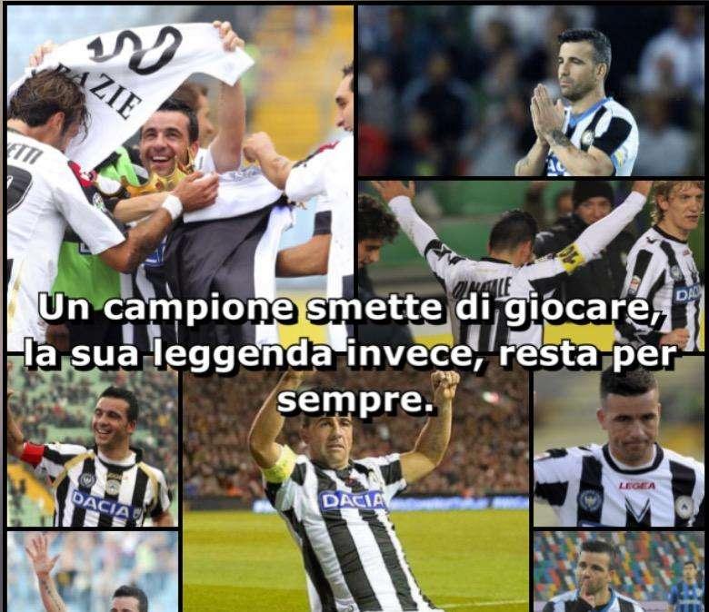 Un campione smette di giocare, la sua leggenda invece, resta per sempre