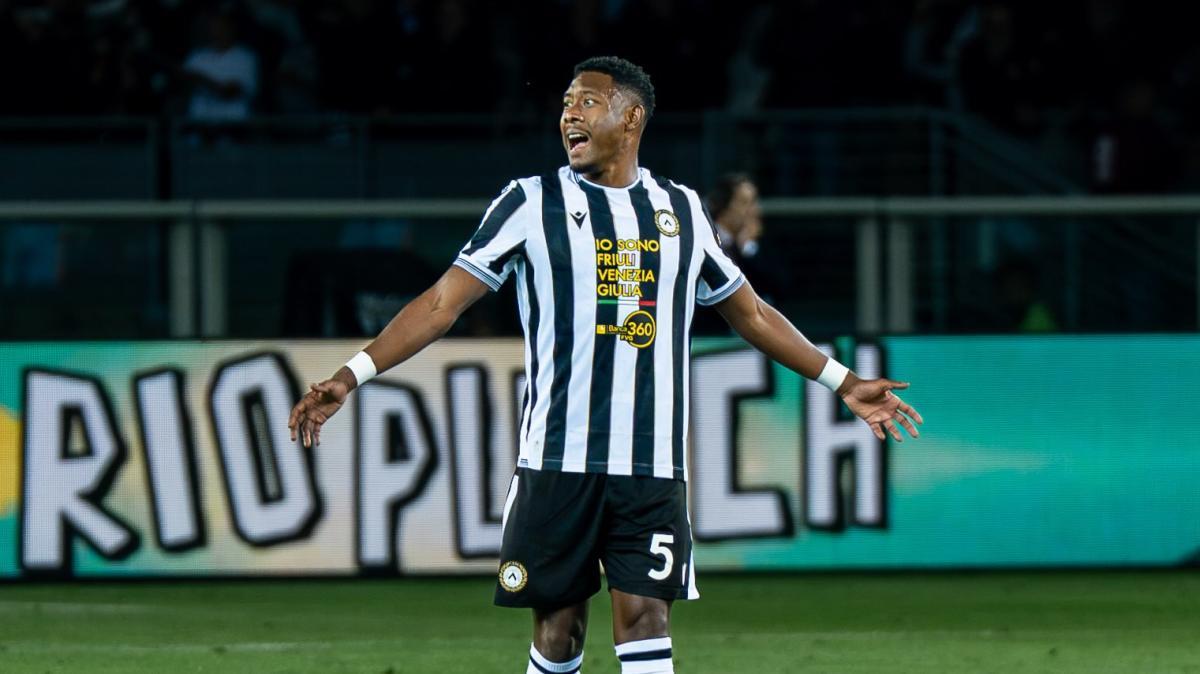 Udinese, il messaggio social di Alaba: "Torno subito. Riusciremo a ribaltare la situazione"
