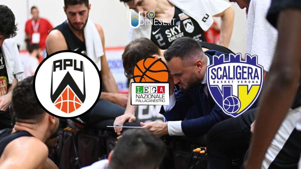 RELIVE Serie A2 Apu Udine-Tezenis Verona 76-63: RISULTATO FINALE