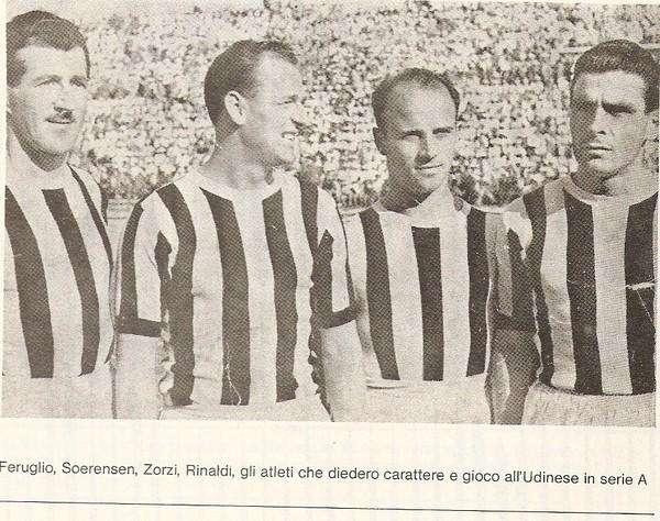 10 settembre 1950: l'Udinese fa il suo debutto nel campionato di A