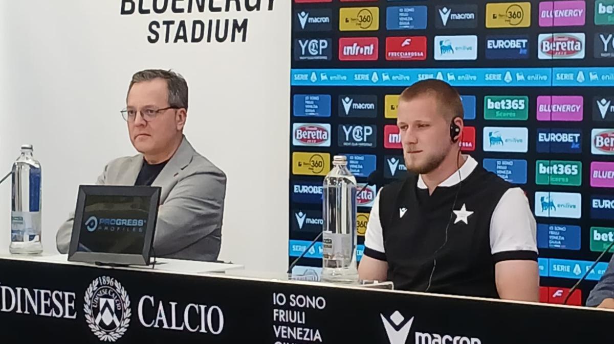 Udinese, Collavino su Mrozek: "Porta affidabilità e competitività"