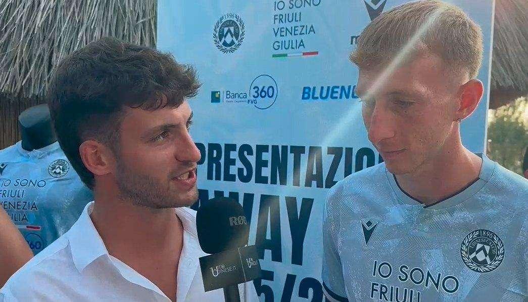 Udinese, Bertola: "Sono sicuro che raccoglieremo i frutti del lavoro fatto. Obiettivi? Mi piacerebbe segnare quanto l'anno scorso"