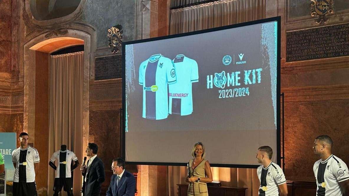 UFFICIALE - UDINESE, PRESENTATA LA MAGLIA HOME 2023/24