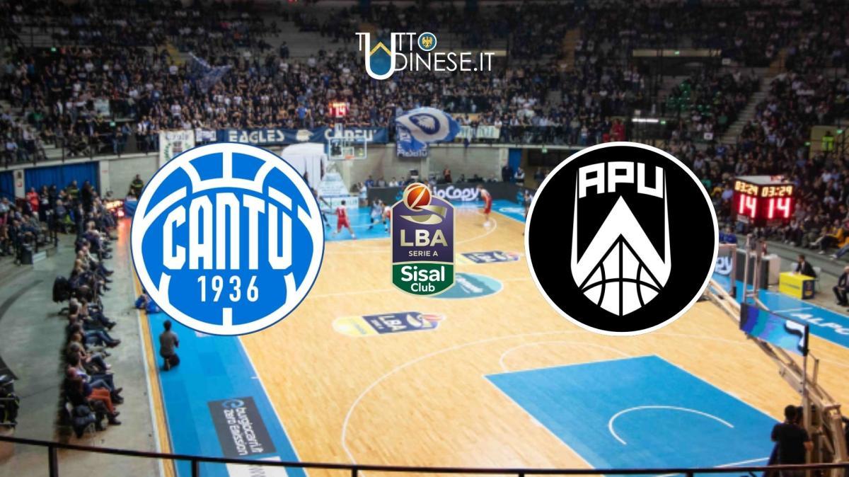 Serie A LBA Cantù - APU Udine 0-0: PALLA A DUE ALLE 20.00
