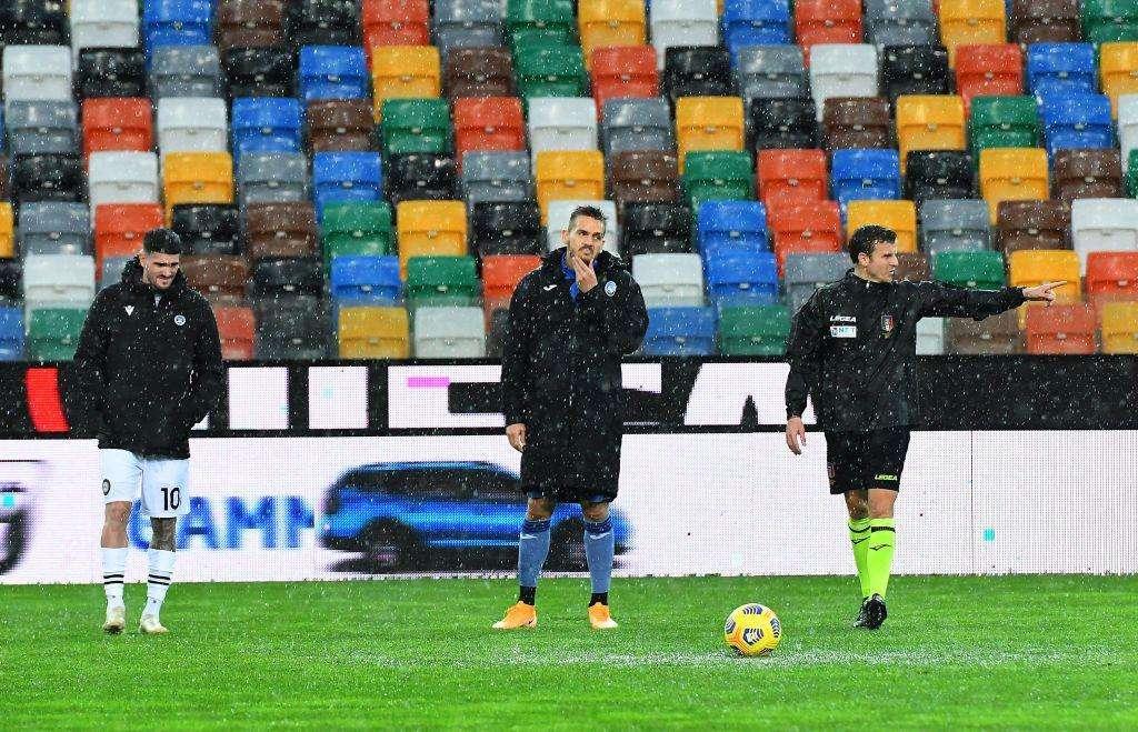 Udinese-Atalanta potrebbe essere recuperata il 20 gennaio