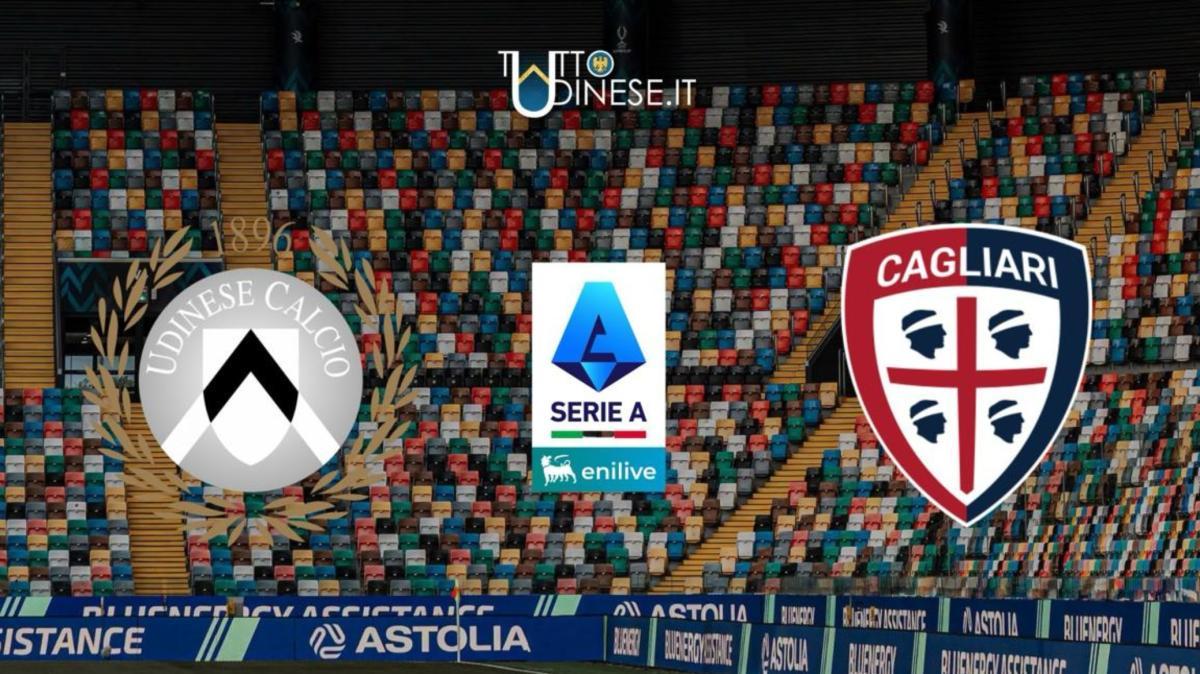 Serie A Udinese-Cagliari: calcio d'inizio alle ore 15