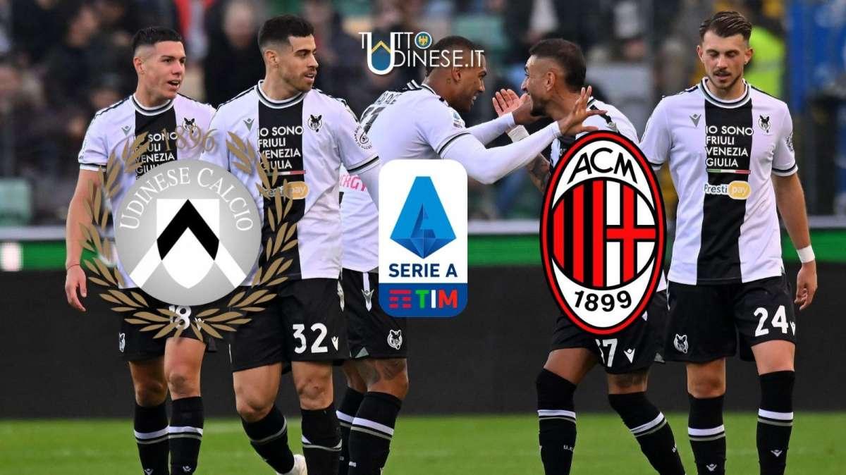 RELIVE Serie A Udinese-Milan 2-3: Okafor firma il gol della rimonta