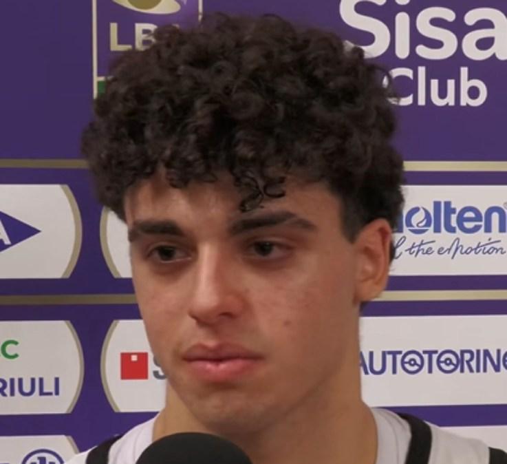 APU Udine U19, Giannino: "Trieste avversario forte, ma abbiamo giocato di squadra"