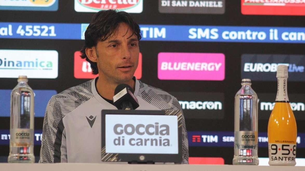 Cioffi in conferenza: "Momento più difficile della mia gestione, questi ragazzi sono il futuro dell'Udinese"