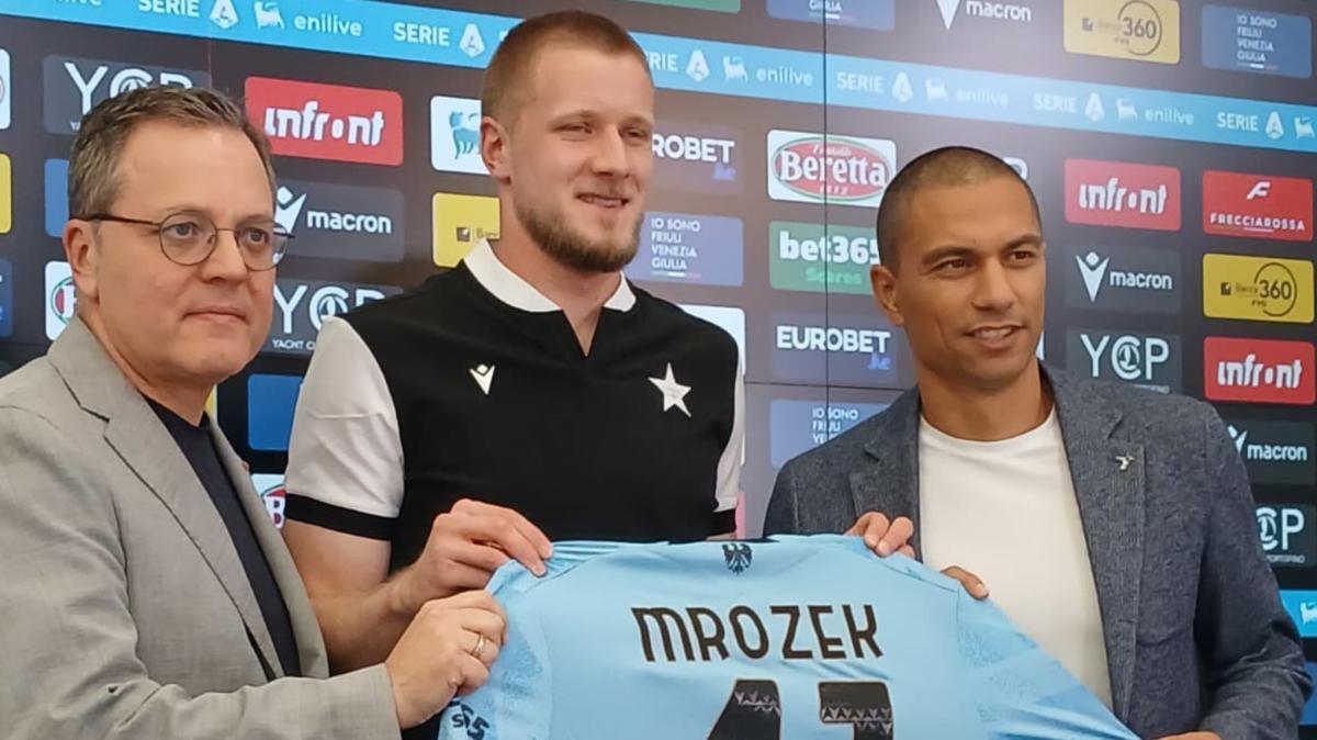 Udinese, Inler su Mrozek: "Ragazzo eccezionale, mi piace sia un leader"