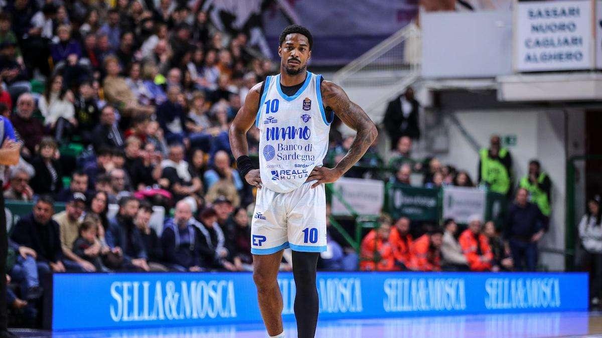Dinamo Sassari, Johnson recupera: ci sarà contro l'APU Udine