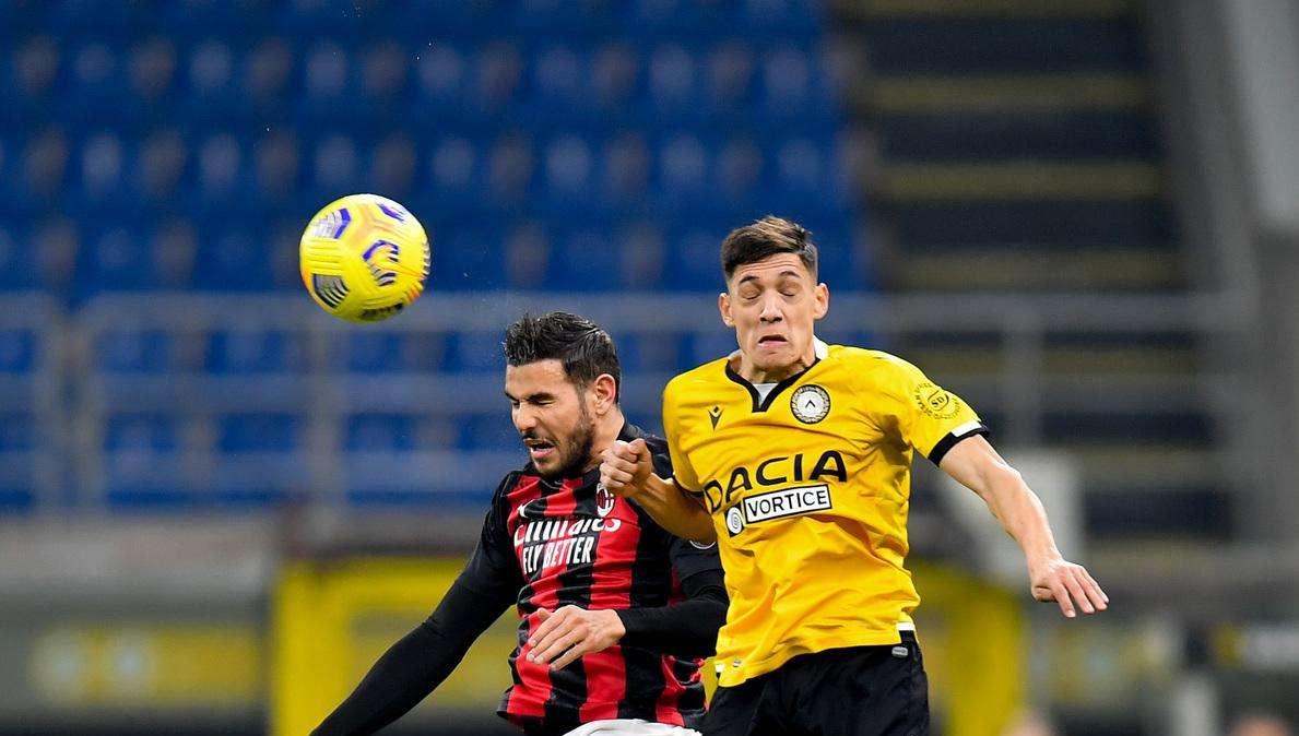 Molina ieri sera meglio di Theo Hernandez. L'Udinese si gode l'argentino